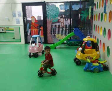 Kids playing at LBW